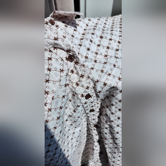 Roughrider Pink Western Riding Button Down - Picture 3 of 5